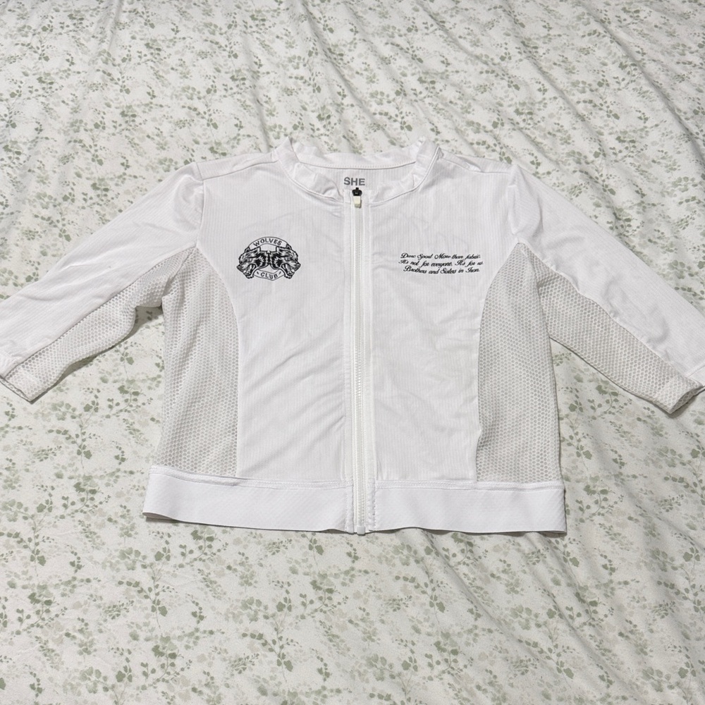 Darc Sport White Crop Top